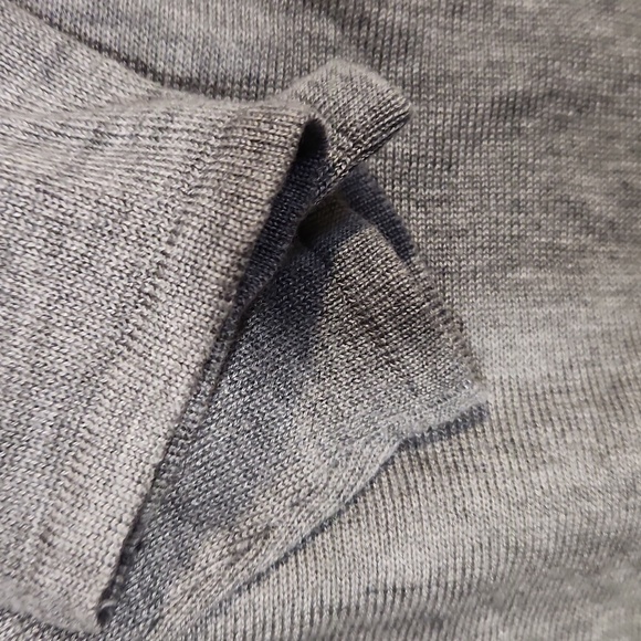 🖤 Eileen Fisher Lana Merino Lyocell TENCEL® Sweater – Gray, Size SP 🖤 - Picture 5 of 9